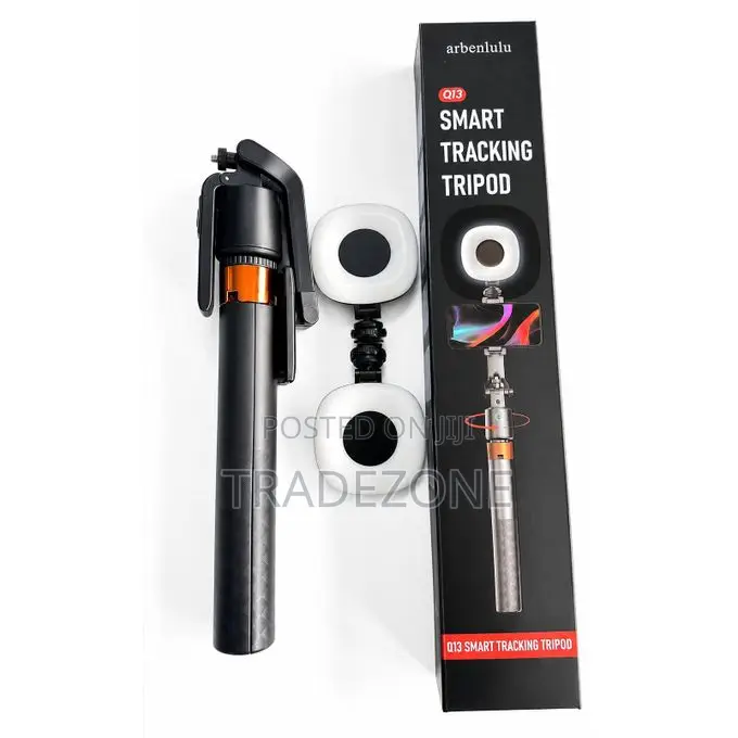 Q13 Ai Face Tracking Tripod With Mini Ringlights