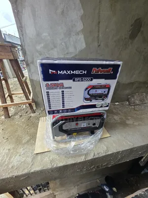 This Is Maxmech Petrol Generator 3.5kva 100% Copper Coil Manual Start