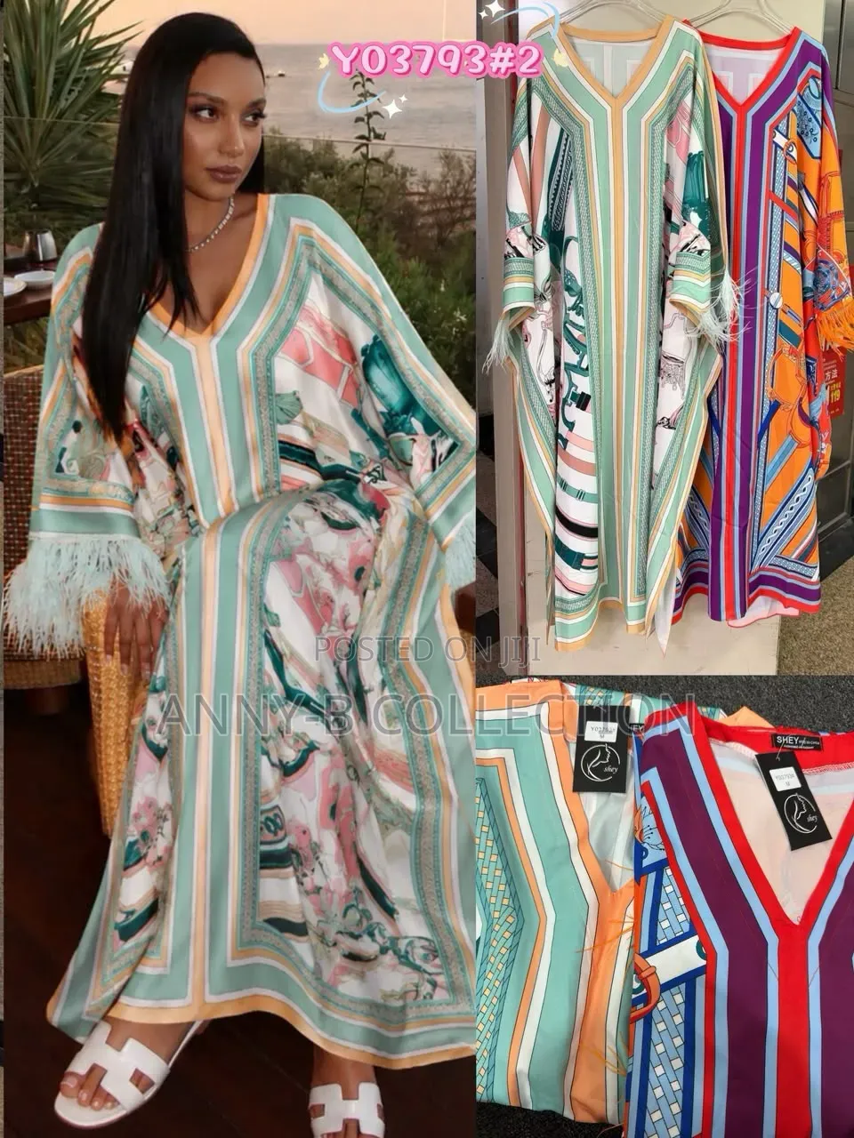 Women Long Colorful Bubu Gown