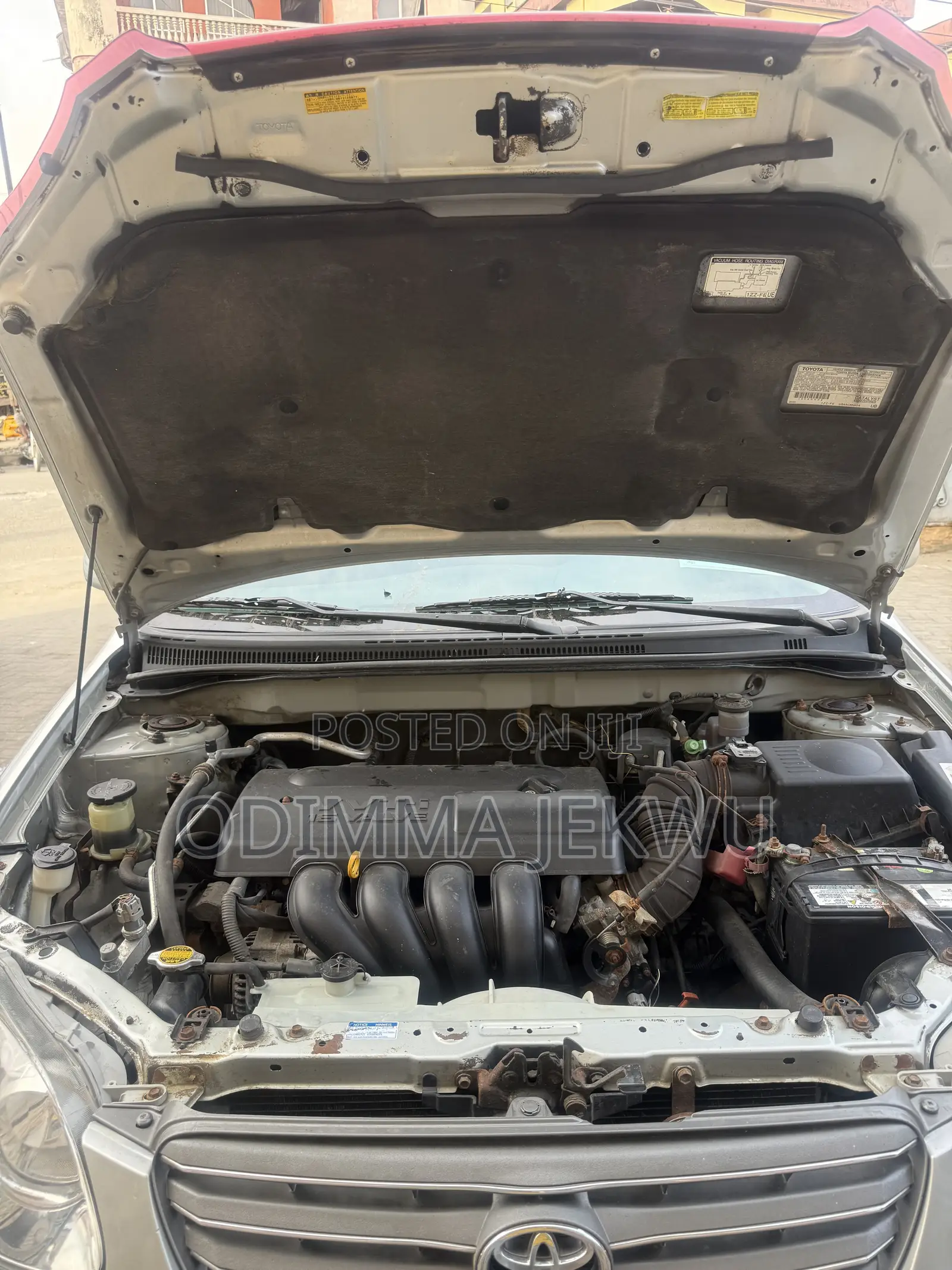 Toyota Corolla Sedan 2003 Silver
