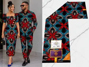 Original 100% Cotton Ankara - 6 Yards Latest Design -Available in Ajah