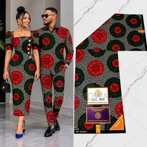 Original 100% Cotton Ankara - 6 Yards Latest Design -Available in Ajah