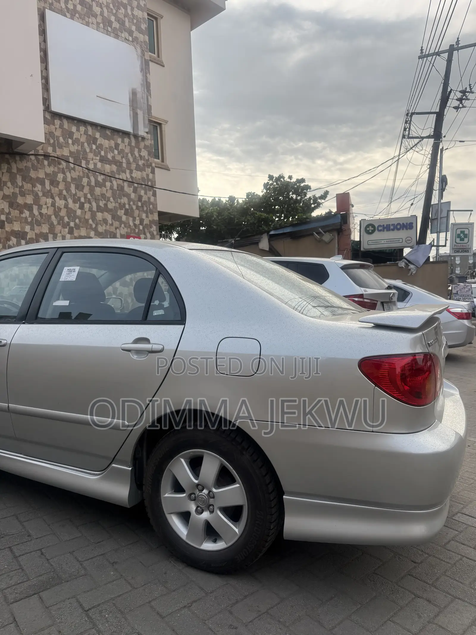 Toyota Corolla Sedan 2003 Silver