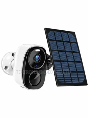 High Resolution Wireless WiFi Solar Power Indoor/Outdoor Camera