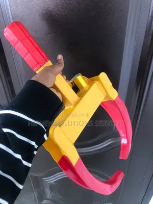 Portable Anti-Theft Tire Lock for Cars and SUVs