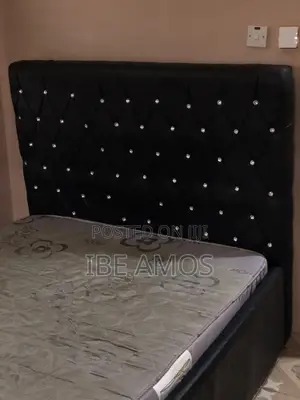 Fairly Used 4by6 Bed Frame With Matrass