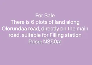 4 Plots of Land Available