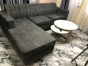 L Shape Chair With Centre Table