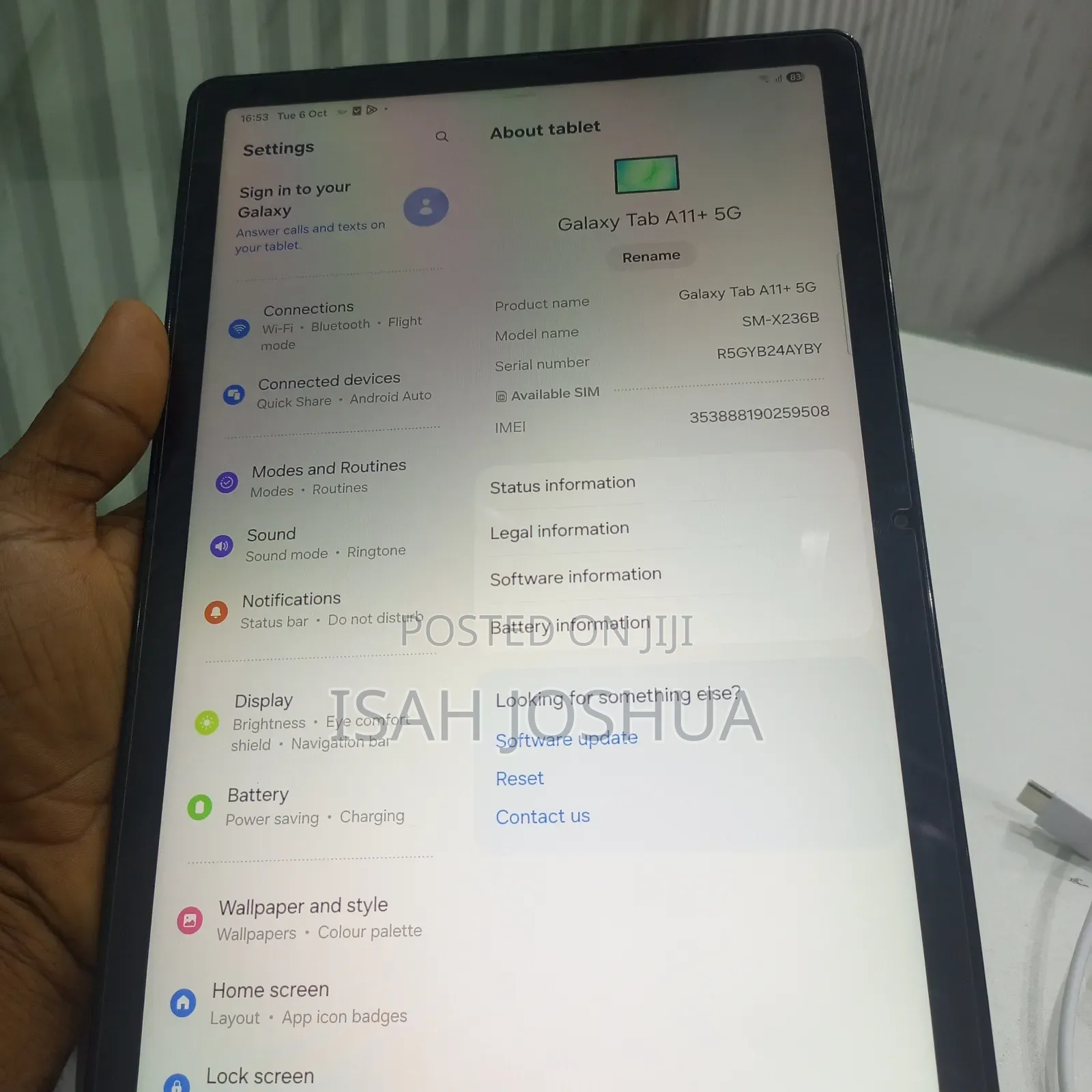 Samsung Galaxy Tab A11+ 256 GB Gray