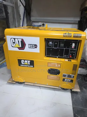 Power Your Home With Cat Diesel Soundproof Gen 10.5kva 100%copper Coil
