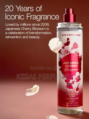 Bath and Body Works Japanese Cherry Blossom Fragrance Mist 236ml