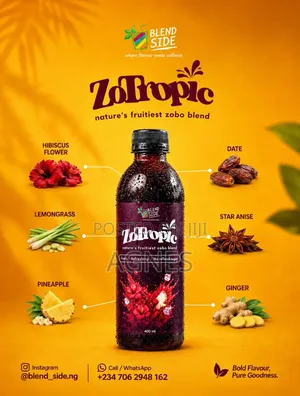 ZoTropic –Nature's Yummiest Zobo Drink by Blend Side