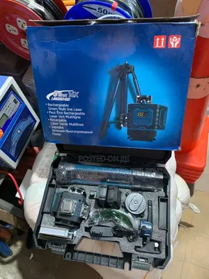 16-Line 4D Self-Leveling Green Laser Level Kit