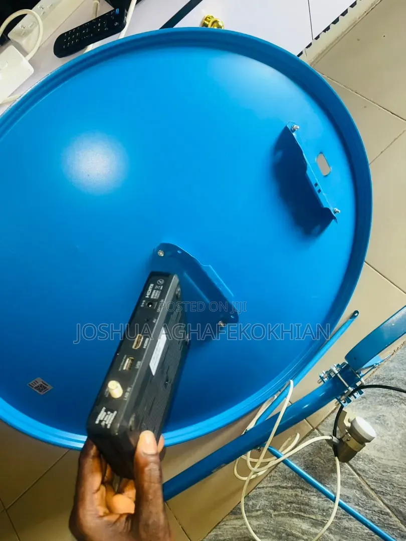 DStv HD Decoder With Dish and Remote in Good Condition