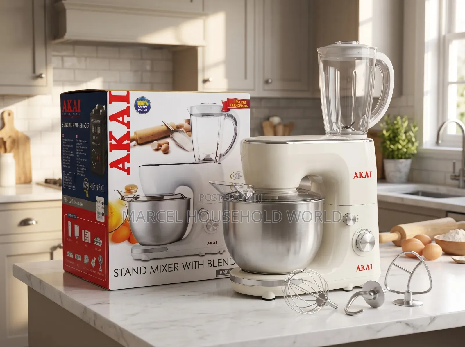 Akai Stand Mixer With Blender