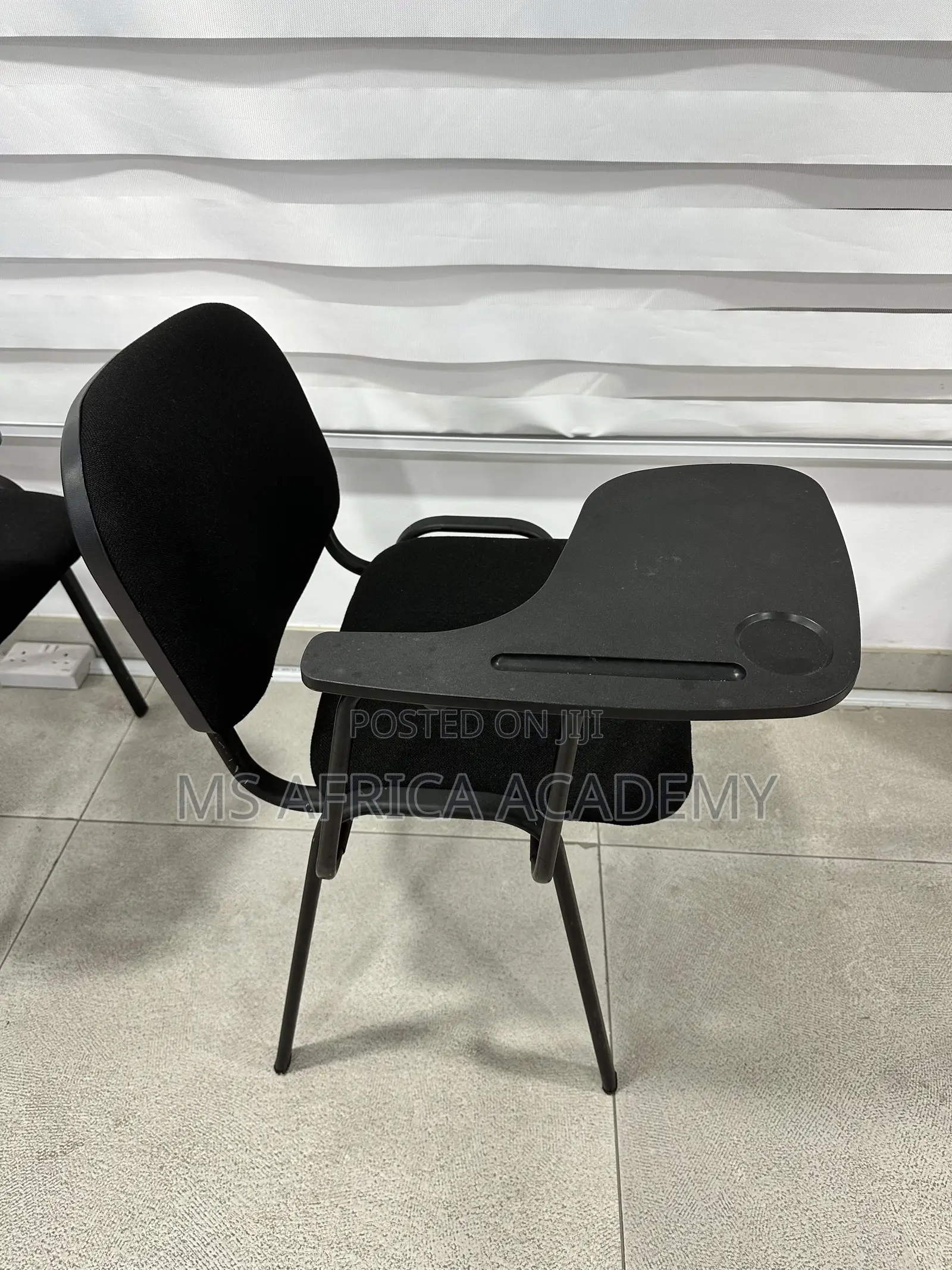 Students Chairs With Writing Pads