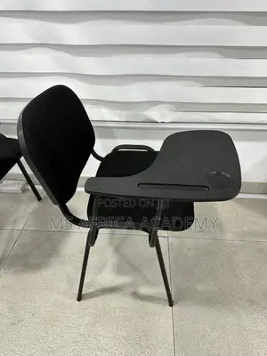 Students Chairs With Writing Pads