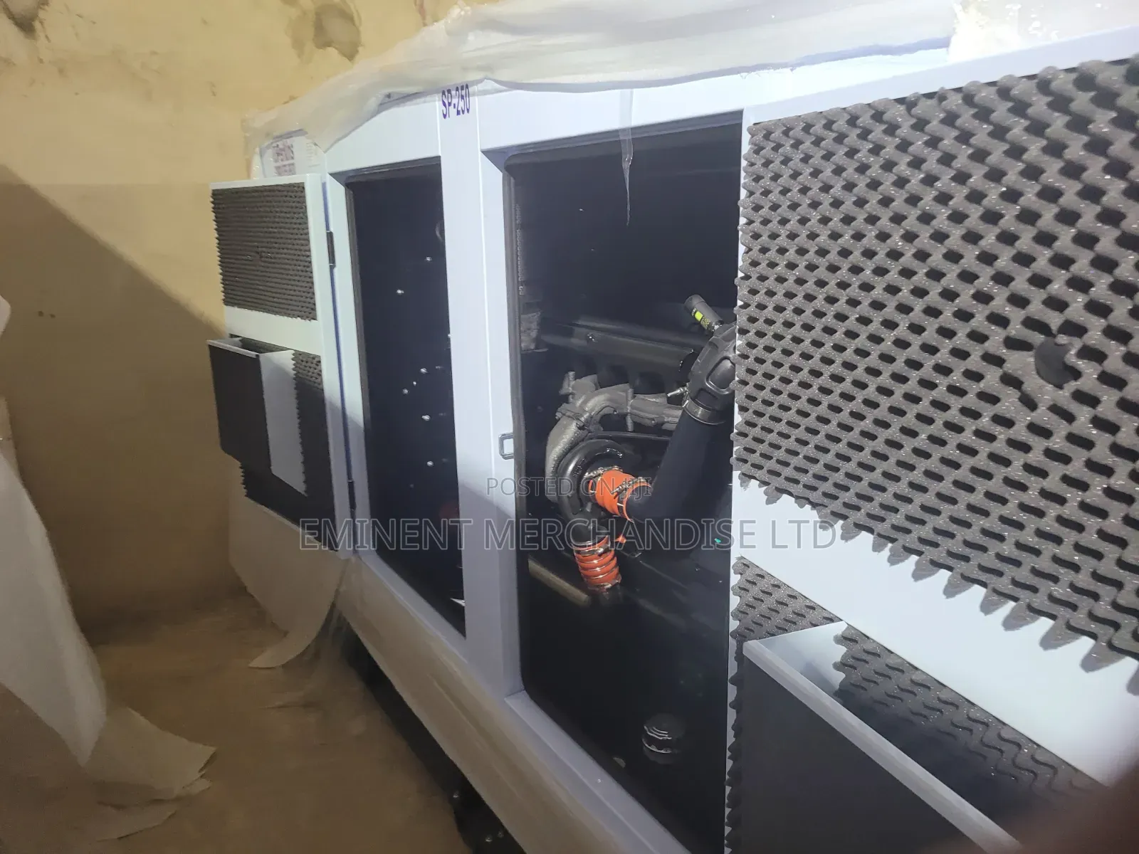 Efficient and New 250kva Soundproof Lister