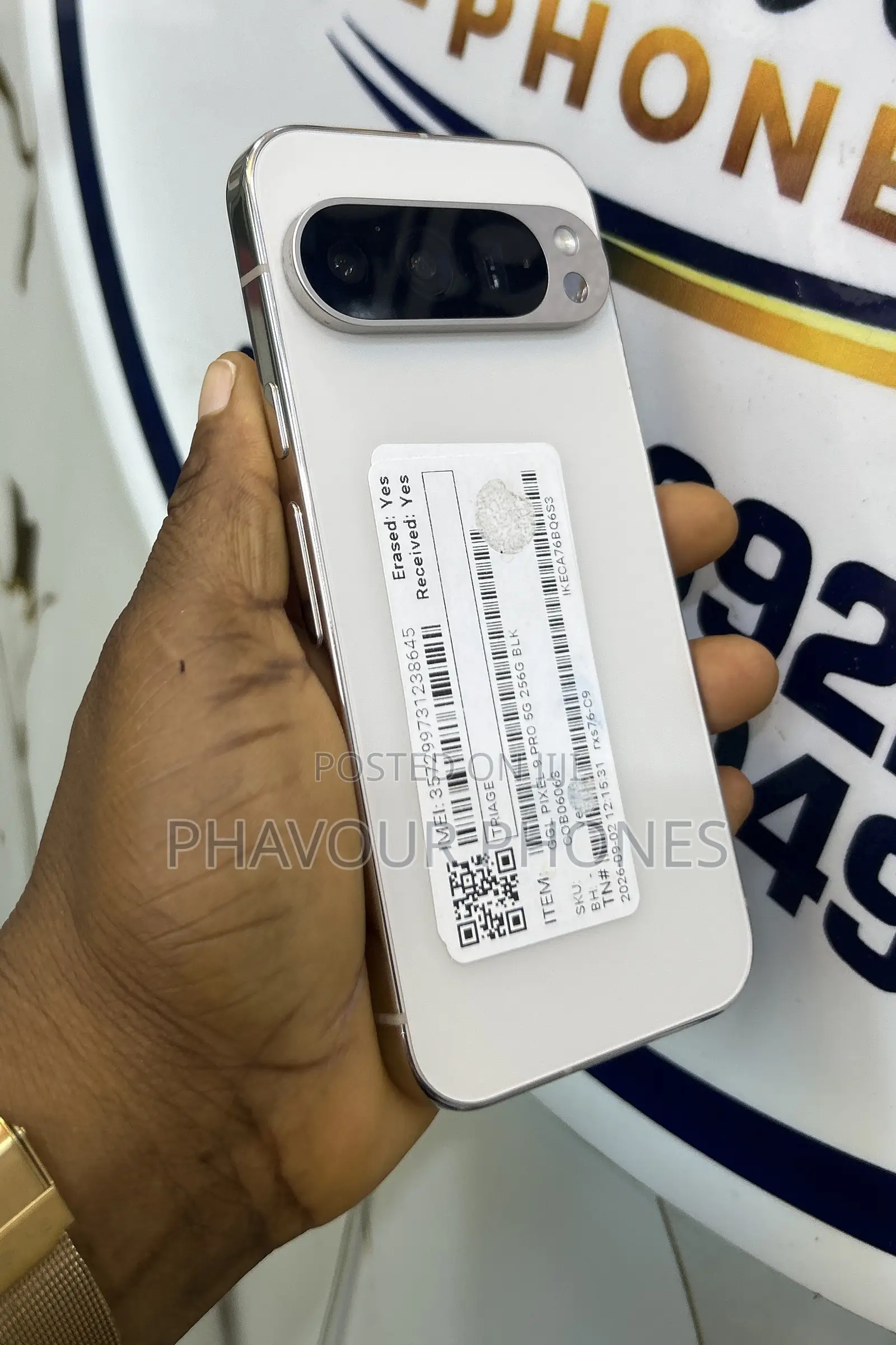 Google Pixel 9 Pro 256 GB White
