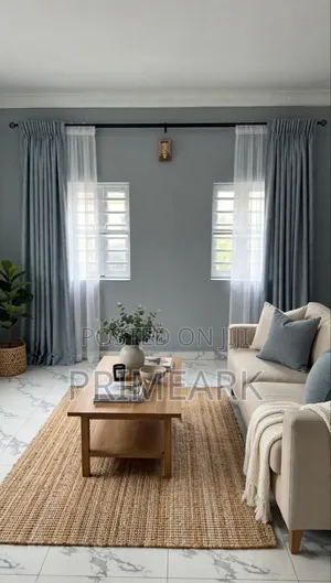 Luxury Curtain 3D Design Black Out Curtain Thick Quality