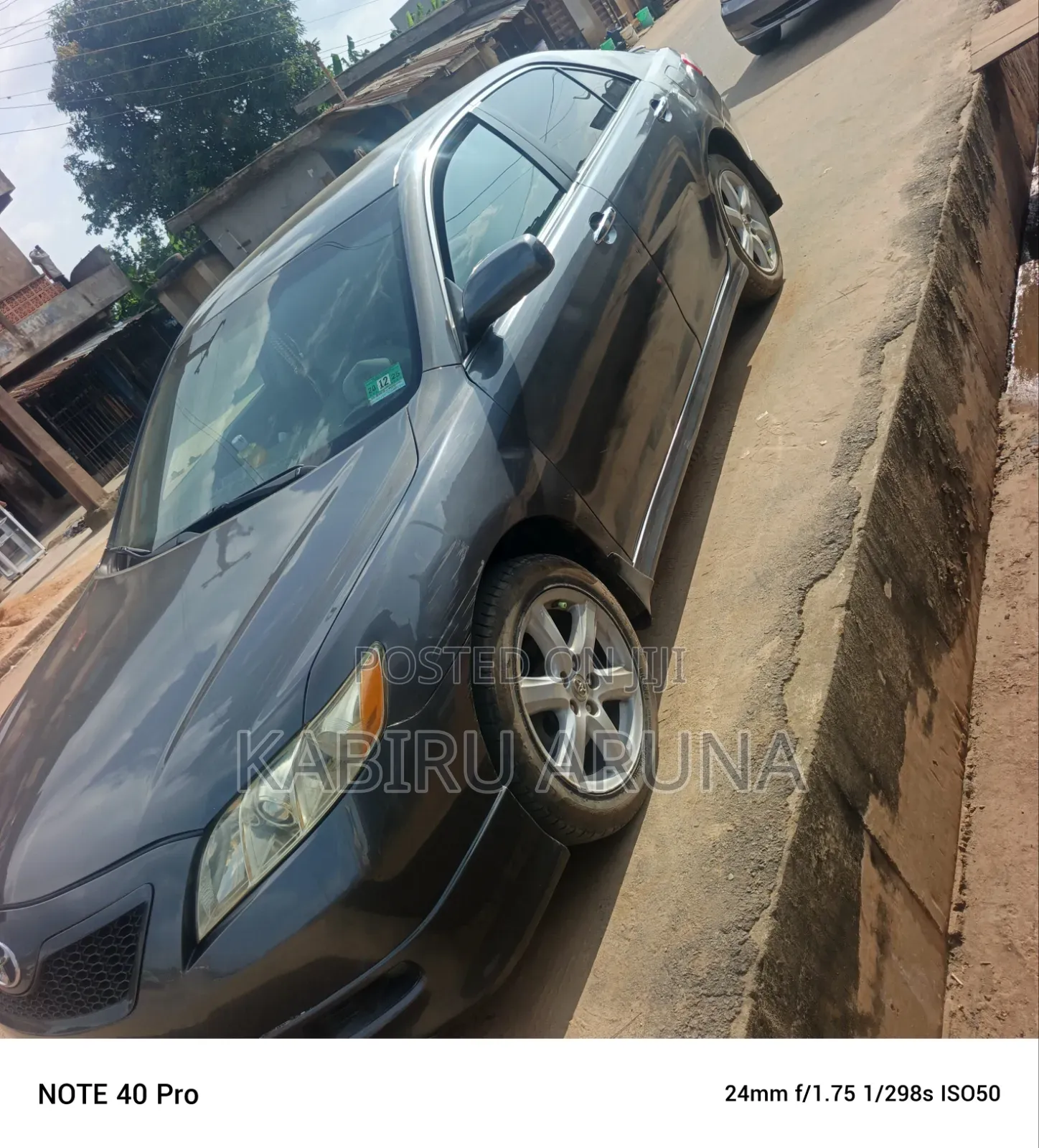 Toyota Camry 2008 Gray