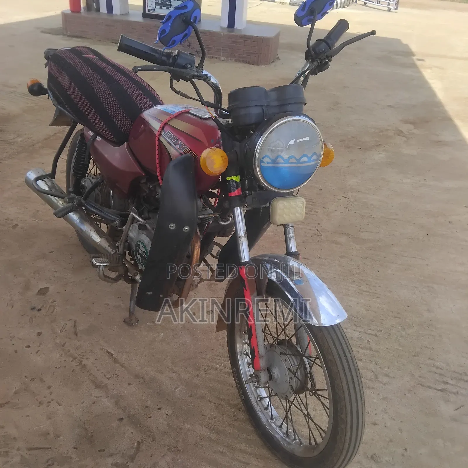 Bajaj Boxer 100 2012 Red