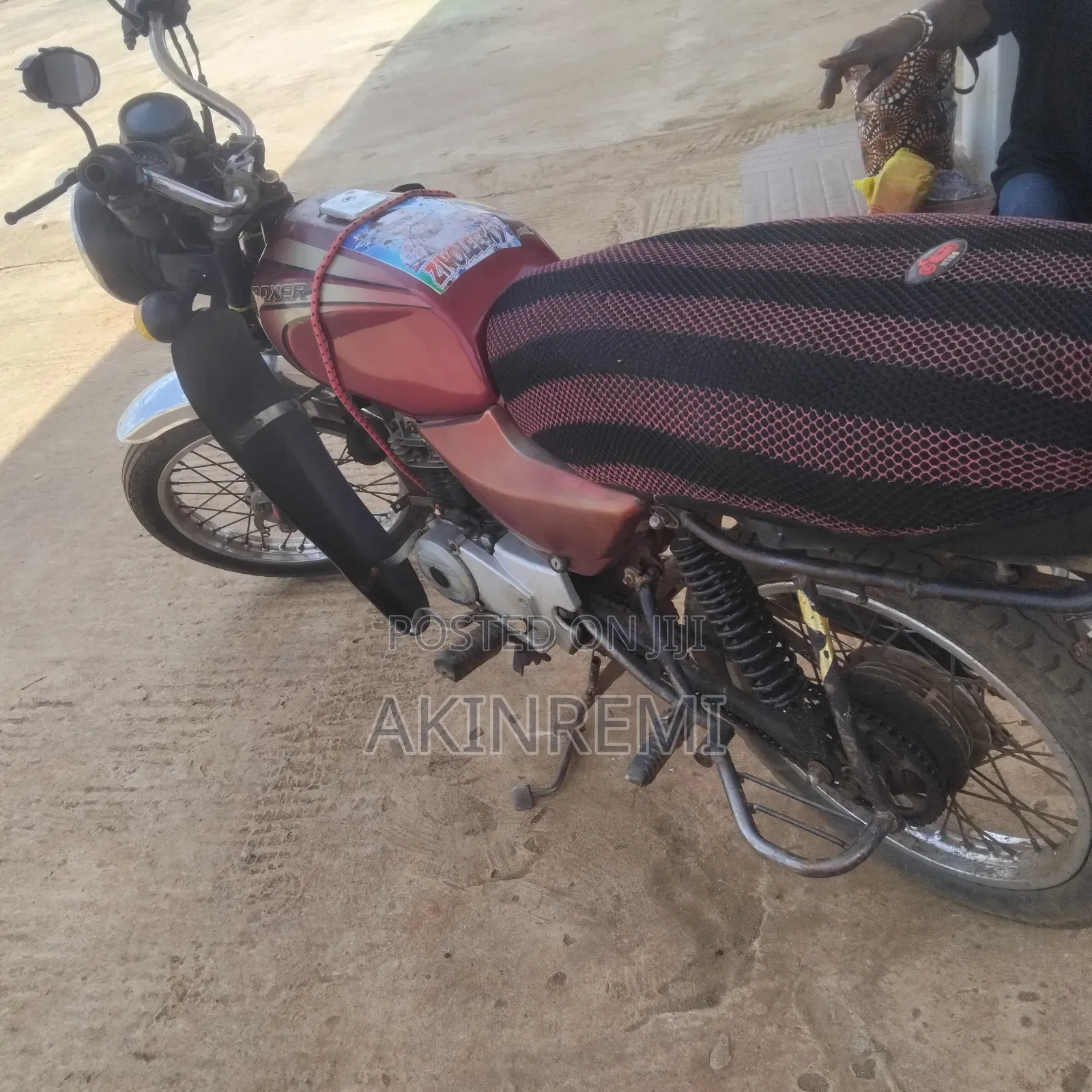 Bajaj Boxer 100 2012 Red