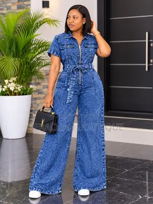 Sales Ladies Jean Jumpsuit Denim Overallone Piece Outfit Stylish