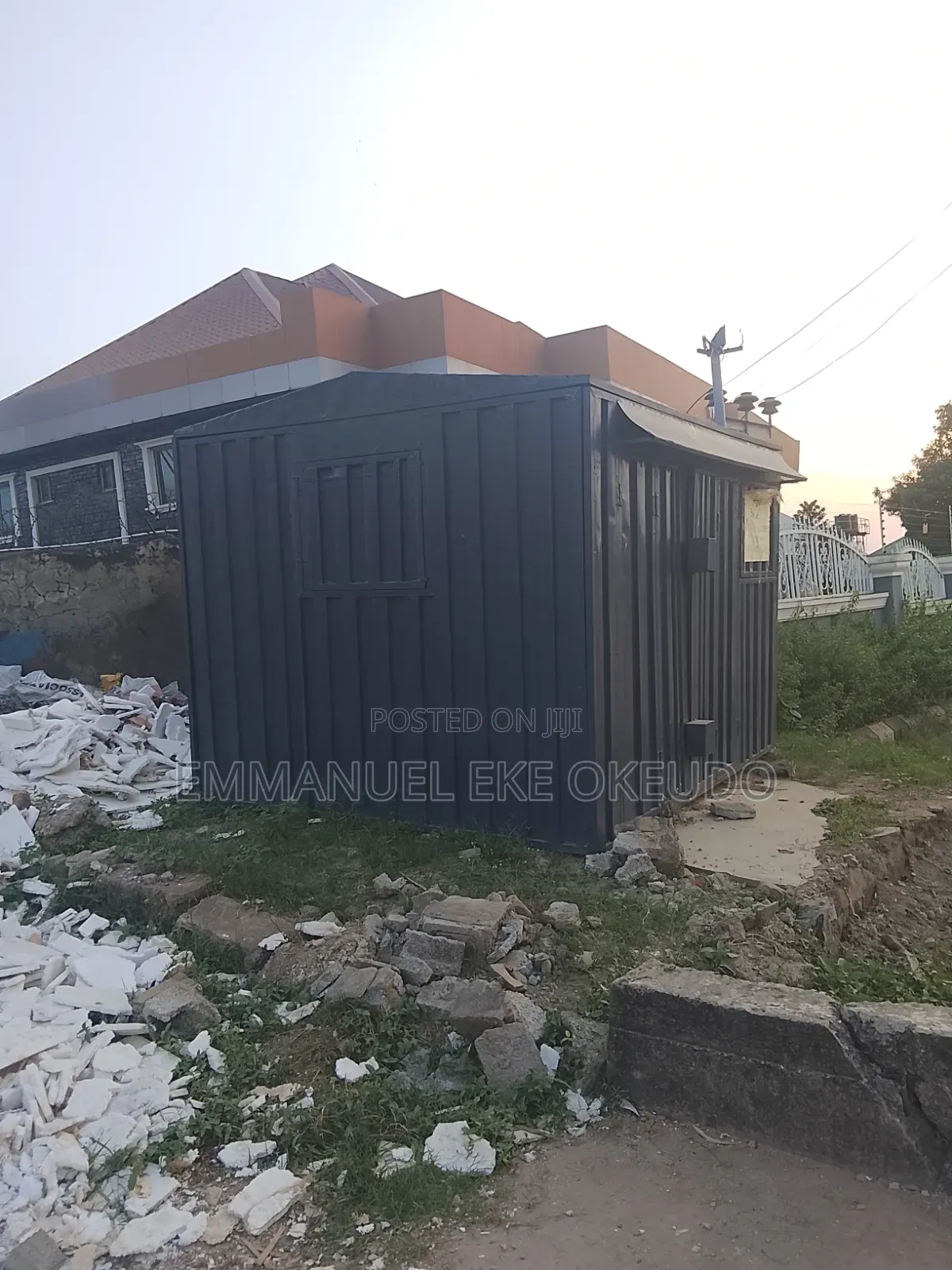 Locally Fabricated Container