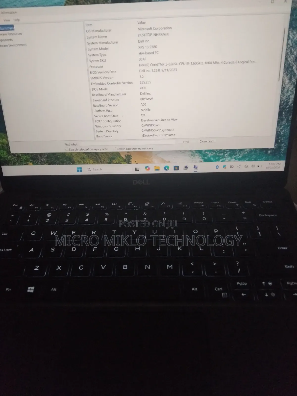 Laptop Dell XPS 13 8GB Intel Core i5 SSD 256GB