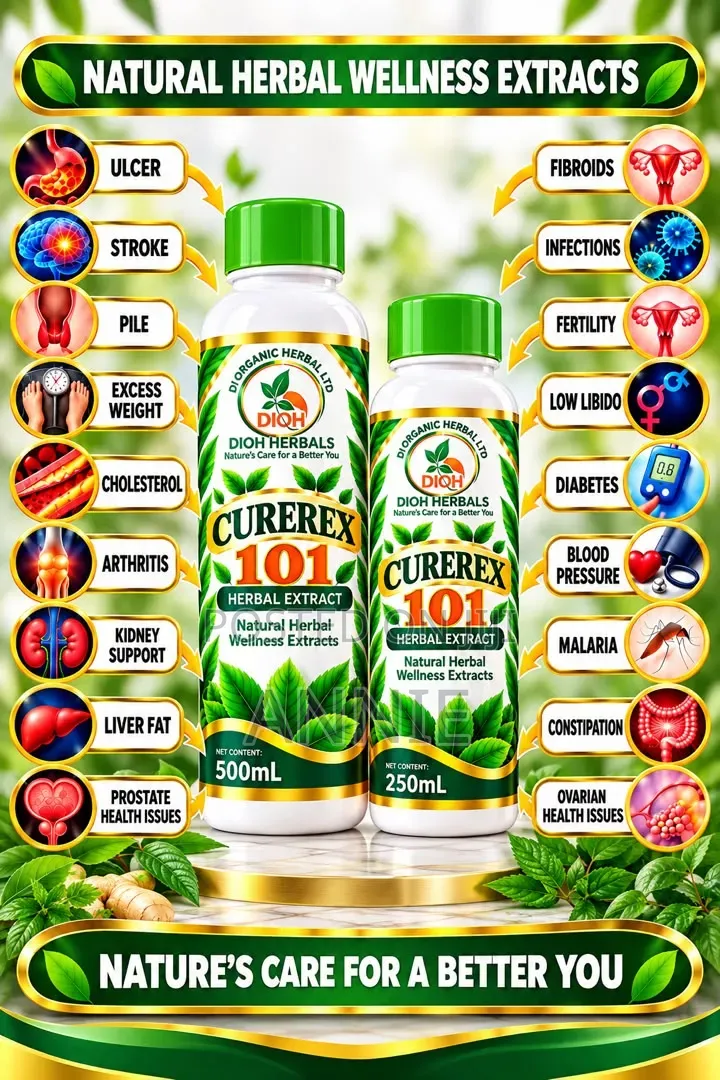 Dioh Herbal Curerex 101 Herbal Extract (500mL & 250mL) -