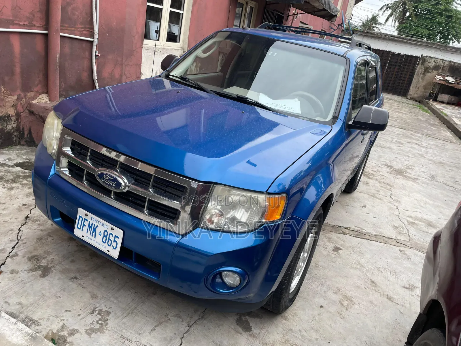 Ford Escape 2011 Blue