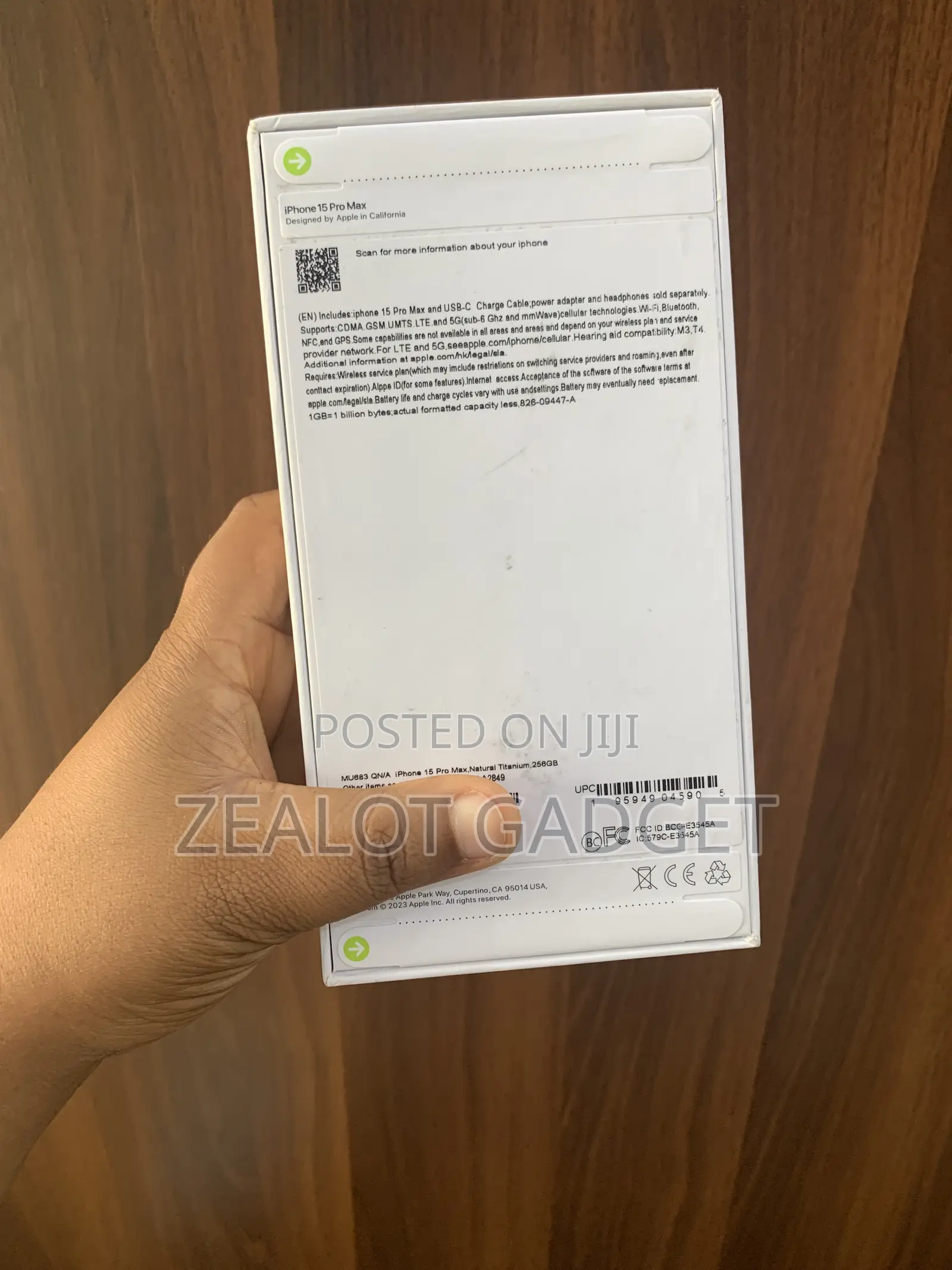 New Apple iPhone 15 Pro Max 256 GB