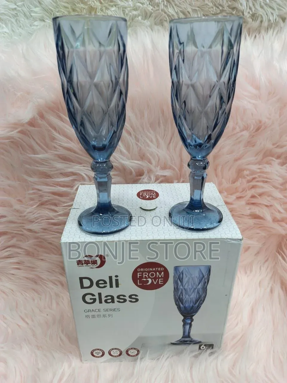 6 Pieces Vintage Wine Glass Cup