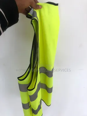 High-Visibility Reflective Safety Vest for Workers
