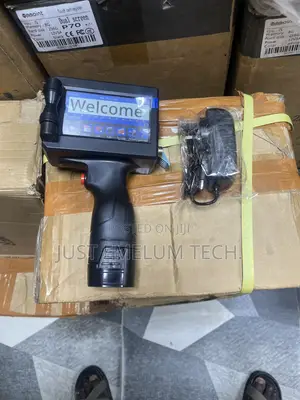Handheld Inkjet Printer, Prints QRCode, Barcode, Production Date &Time