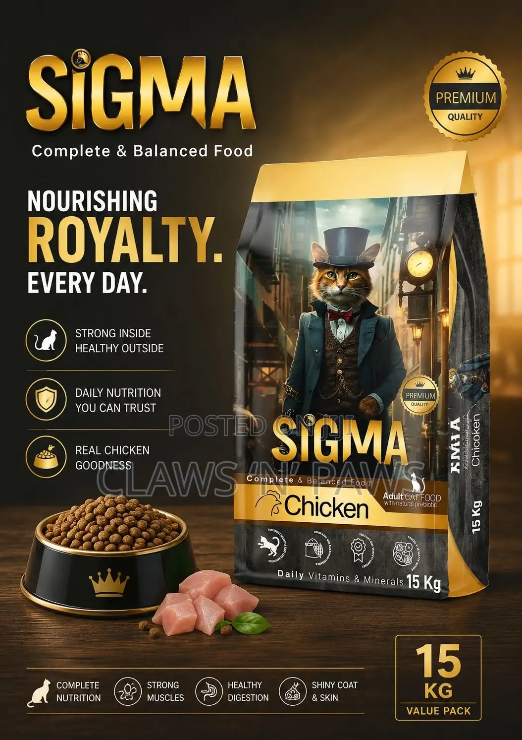 Sigma Cat Food