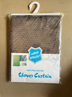 Colourful Shower Curtain With Hooks