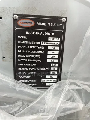 30kg Industrial Dryer Machines