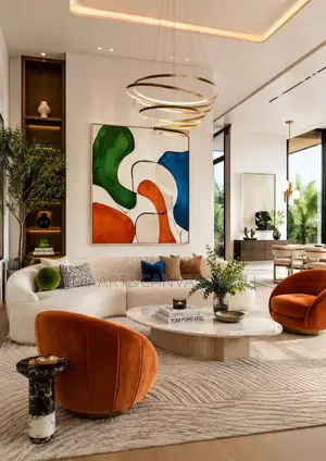 Colorful Abstract Modern Wall Art Interior Wall Hang Decors