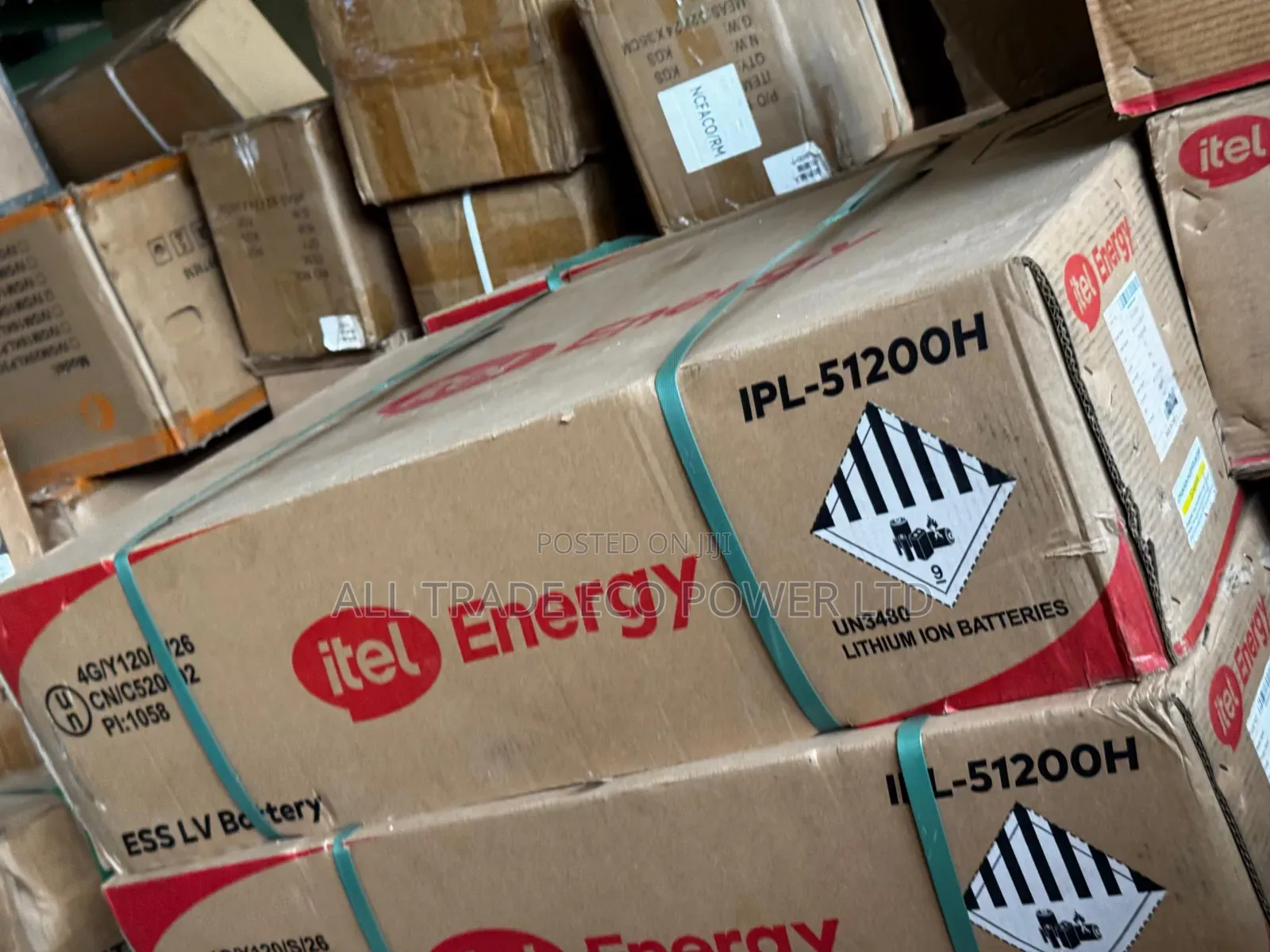 Itel 10kwh Lithium Battery 48v