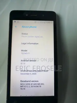 Tecno F1 8 GB Gray