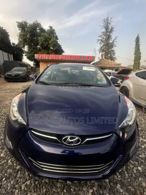 Hyundai Elantra Limited 2012 Blue
