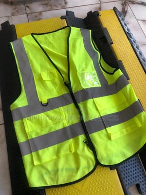 Multipurpose Reflective Safety Jacket for Security and Outdoor Workers
