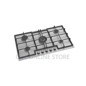 Maxi Tabletop Gas Cooker 5 Burners (ED041) Stainless Steel