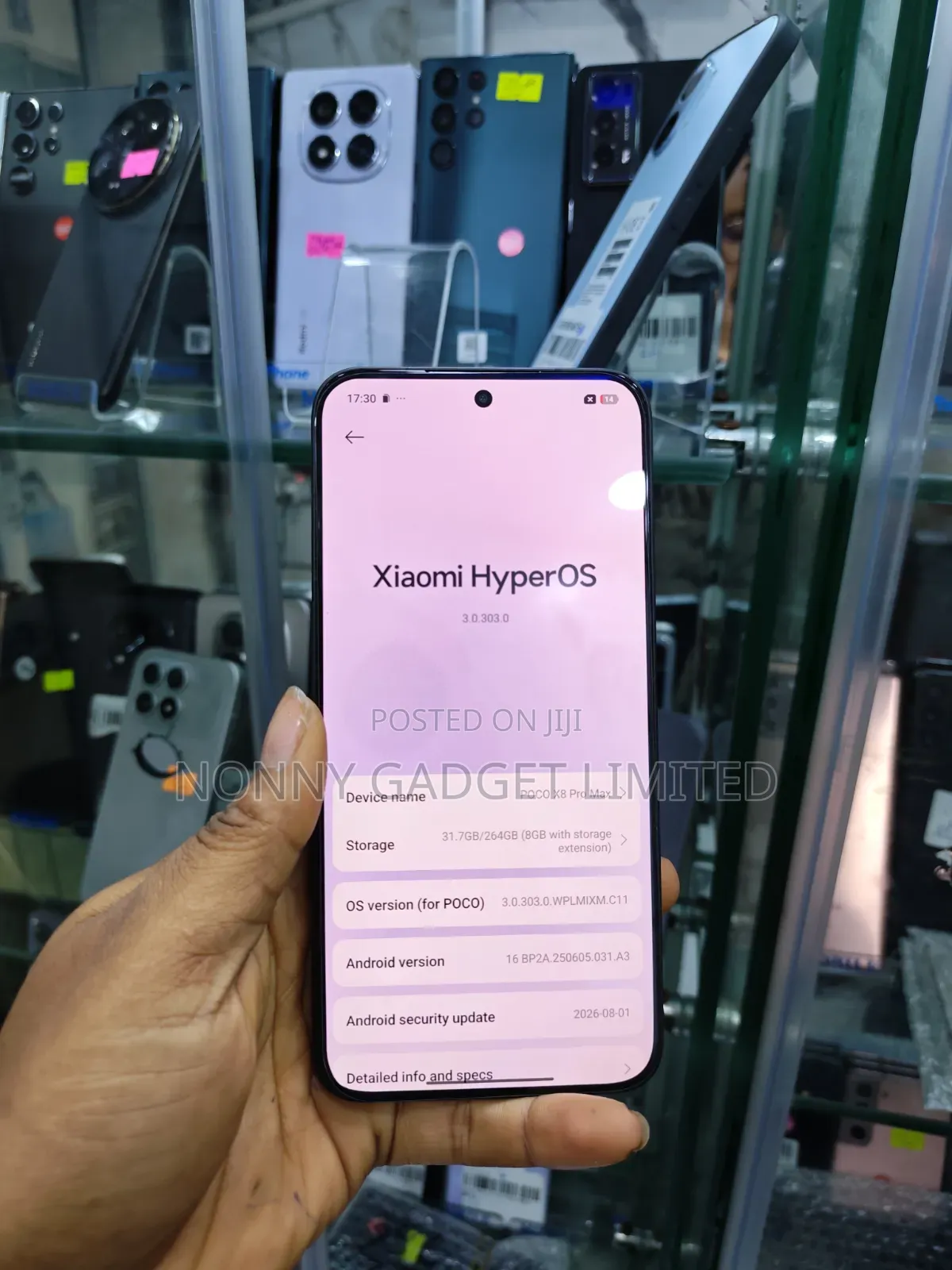 Xiaomi Poco X8 Pro Max 256 GB Black