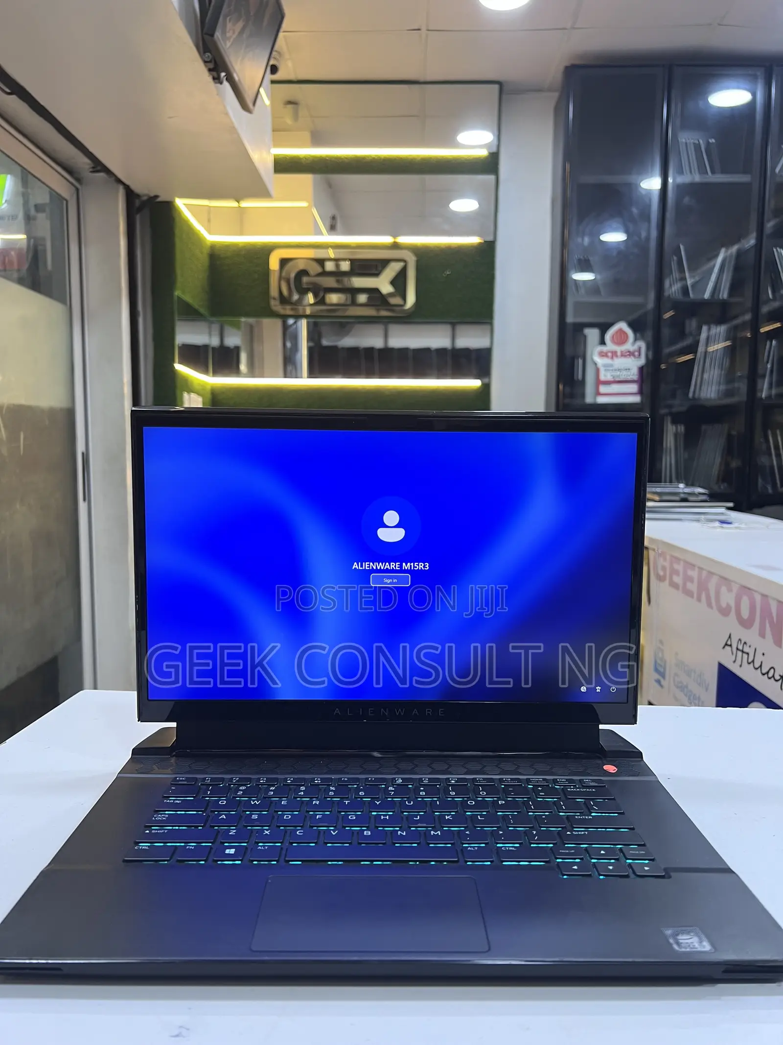 Laptop Alienware M15 r3 16GB Intel Core i7 SSD 512GB