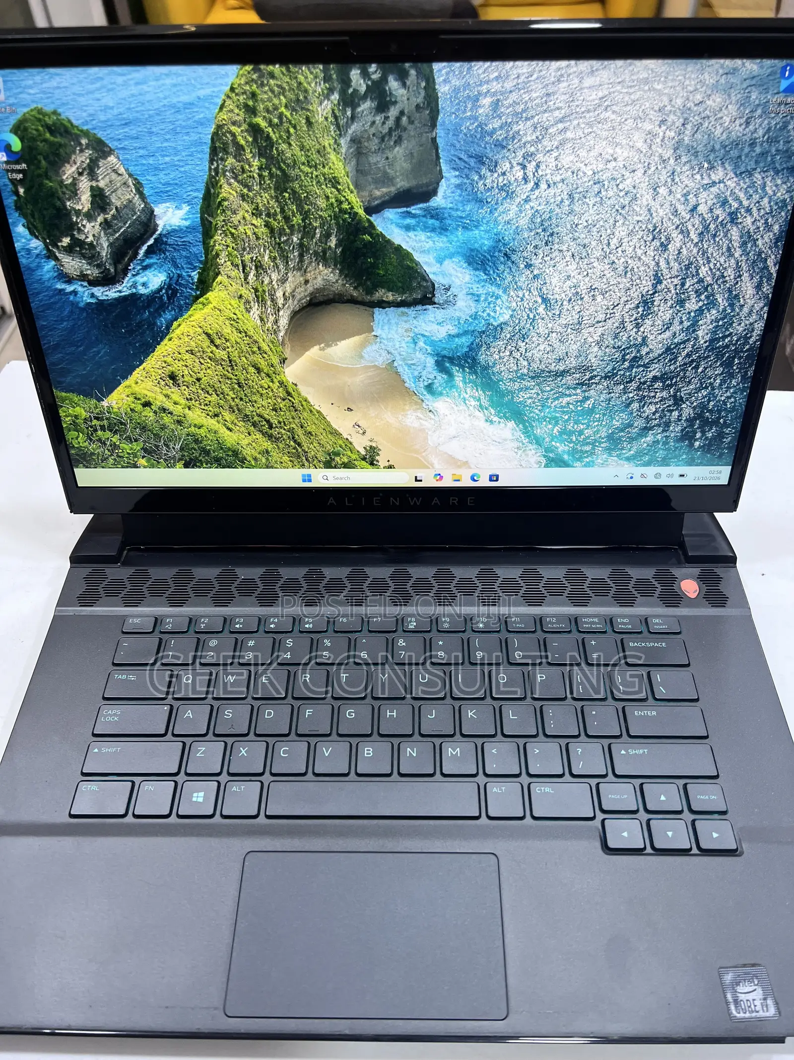 Laptop Alienware M15 r3 16GB Intel Core i7 SSD 512GB