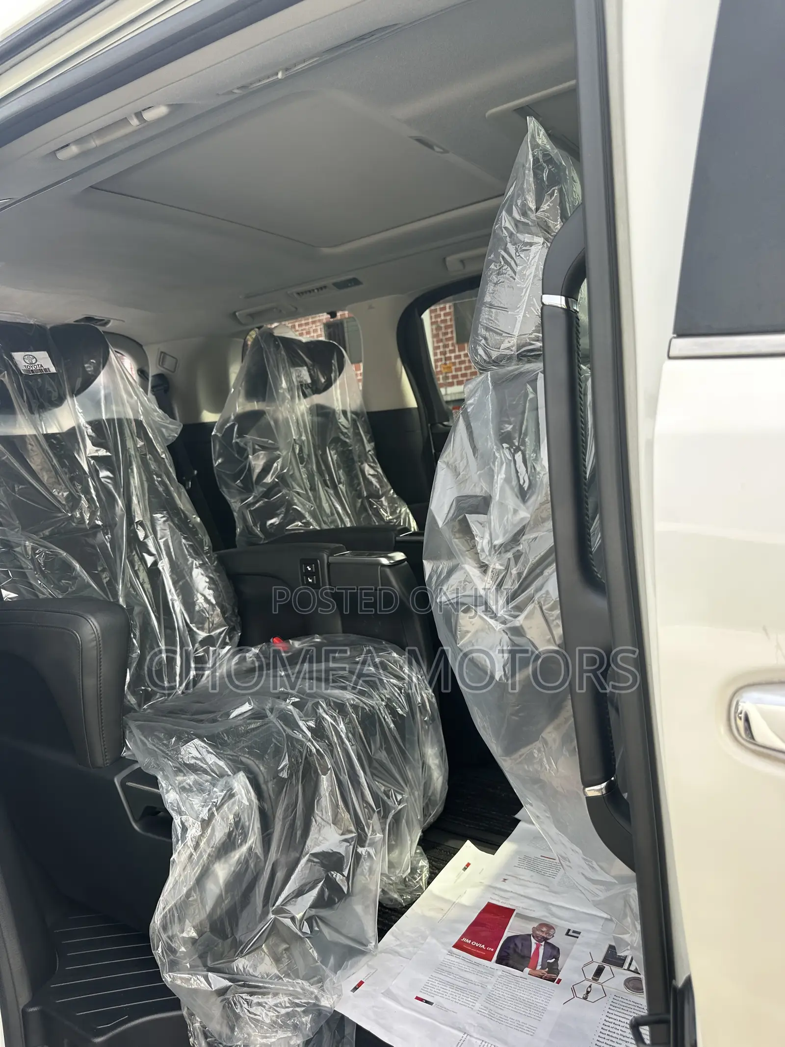 New Toyota Quantum 2025 White