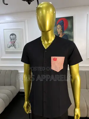Black Pajamas Shirt